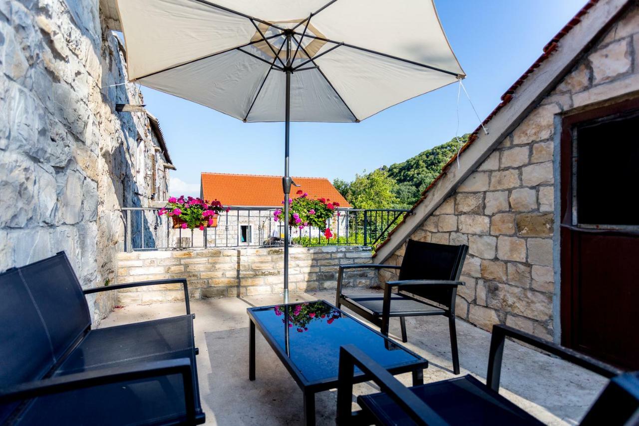 Apartmani Rebac Гата Экстерьер фото